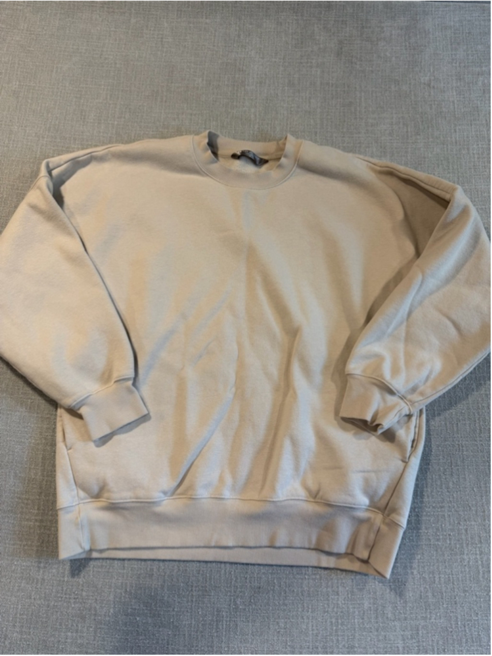 TUFF Athletics Women's Sweatshirt Fleece Crewneck Pullover Shirt Pockets large - Picture 3 of 10